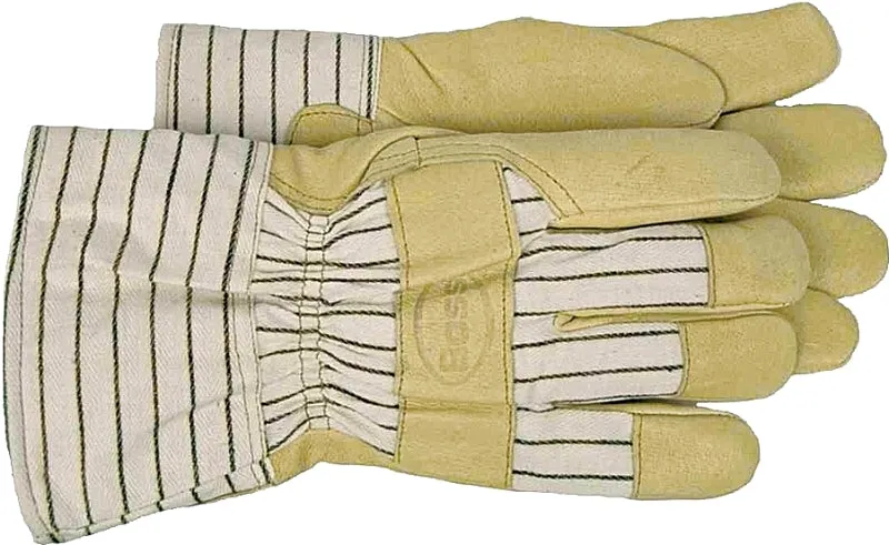 Boss 4399X Gloves, Men's, XL, Wing Thumb, Bell Cuff, Tan :PR: QUANTITY: 1