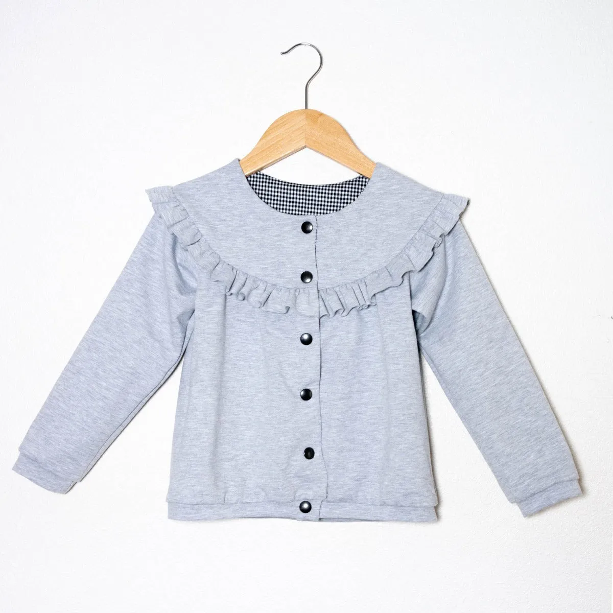 IRMA Cardigan or light vest - Girl 3/12- Paper Sewing Pattern