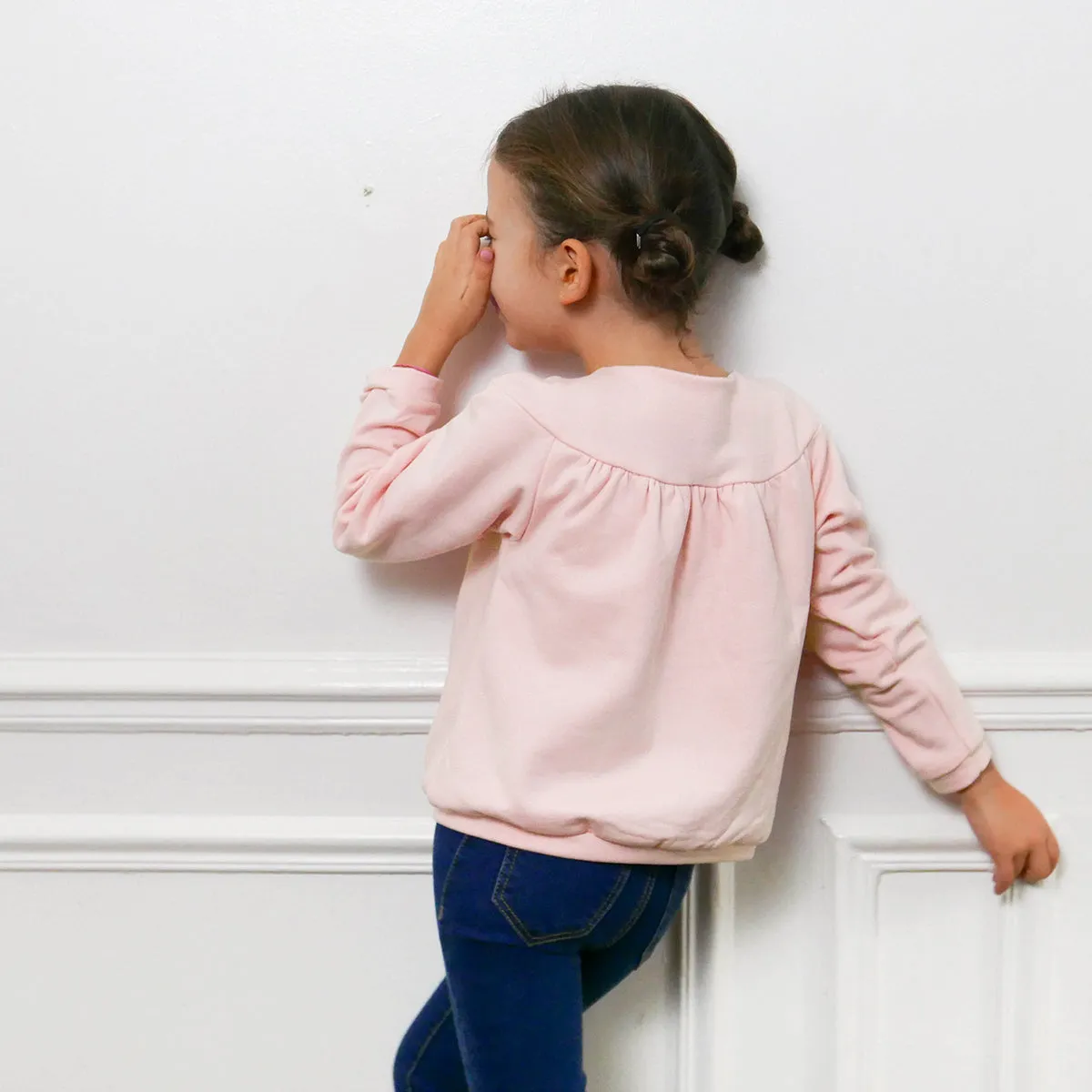IRMA Cardigan or light vest - Girl 3/12- Paper Sewing Pattern
