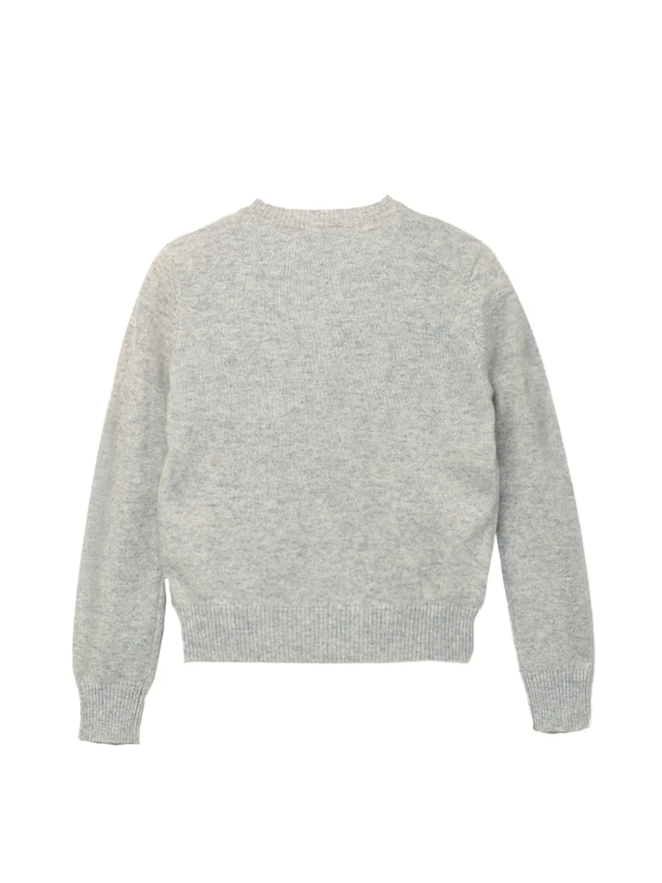 Kids Crew Neck Sweater_Grey