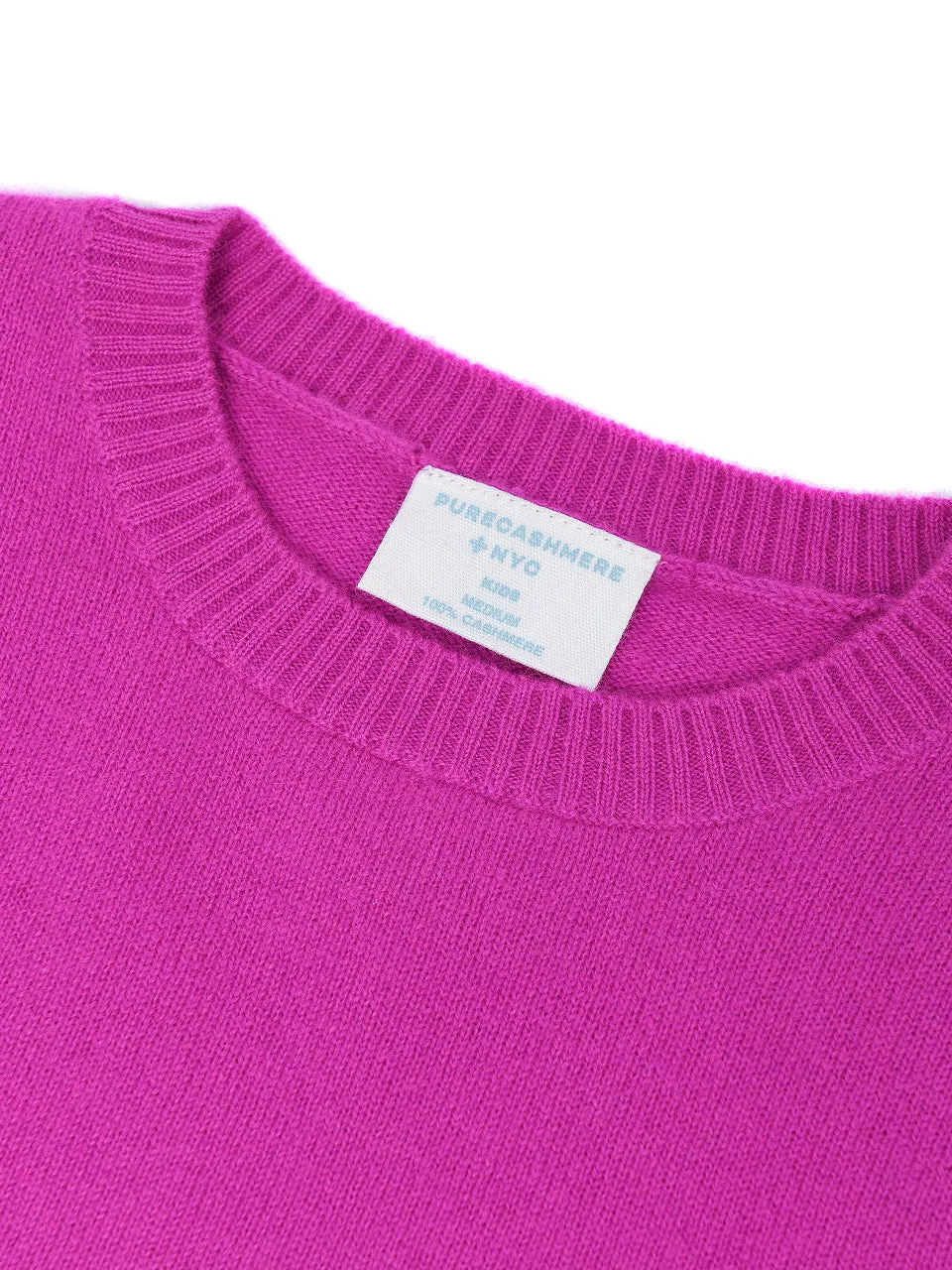 Kids Crew Neck Sweater_Purple