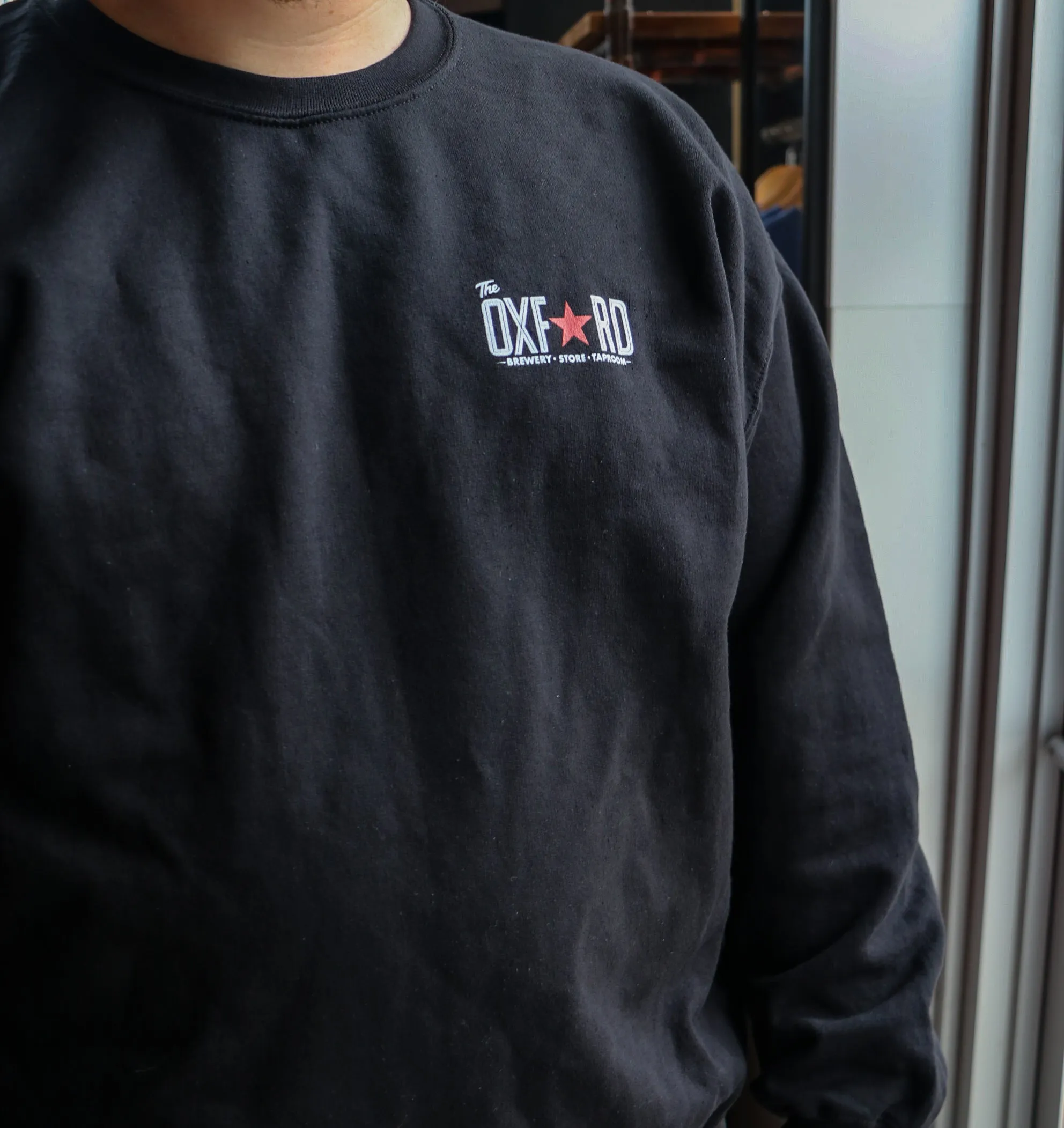 Oxford Crew Neck Sweater