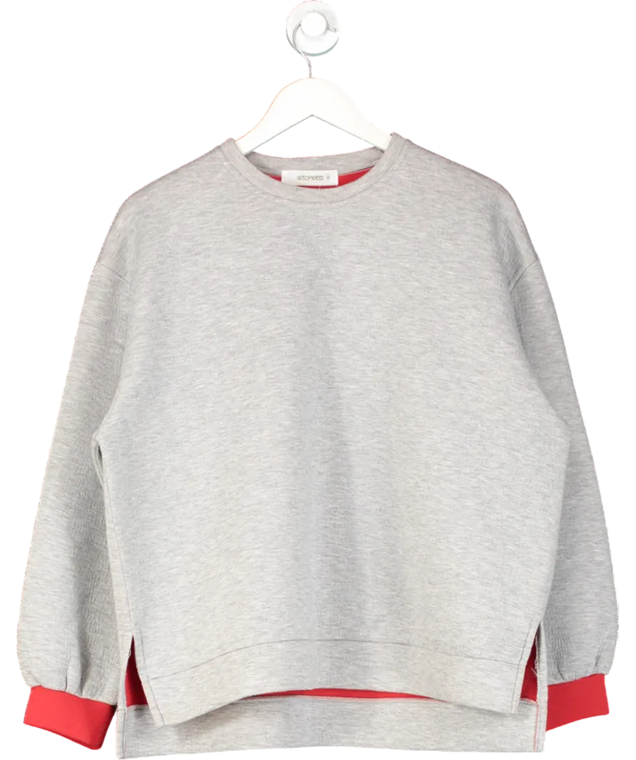 storets Grey Crew Neck Sweater UK S